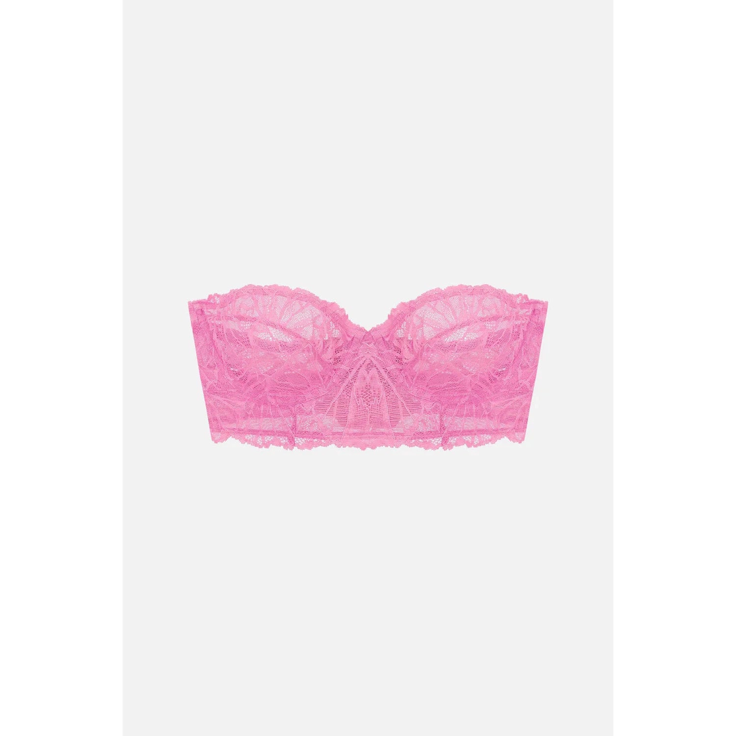 Vita Graphic Lace Strapless-Dora Larsen-1000 Palms