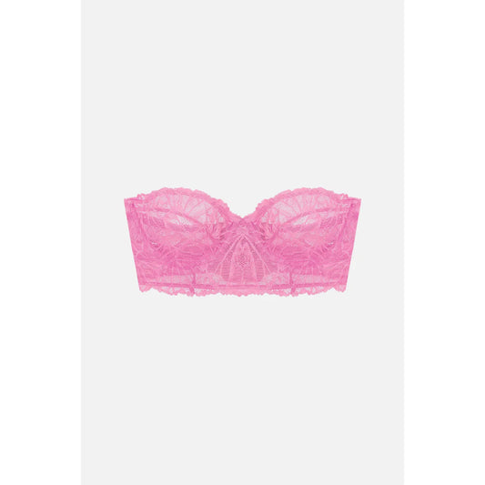 Vita Graphic Lace Strapless-Dora Larsen-1000 Palms