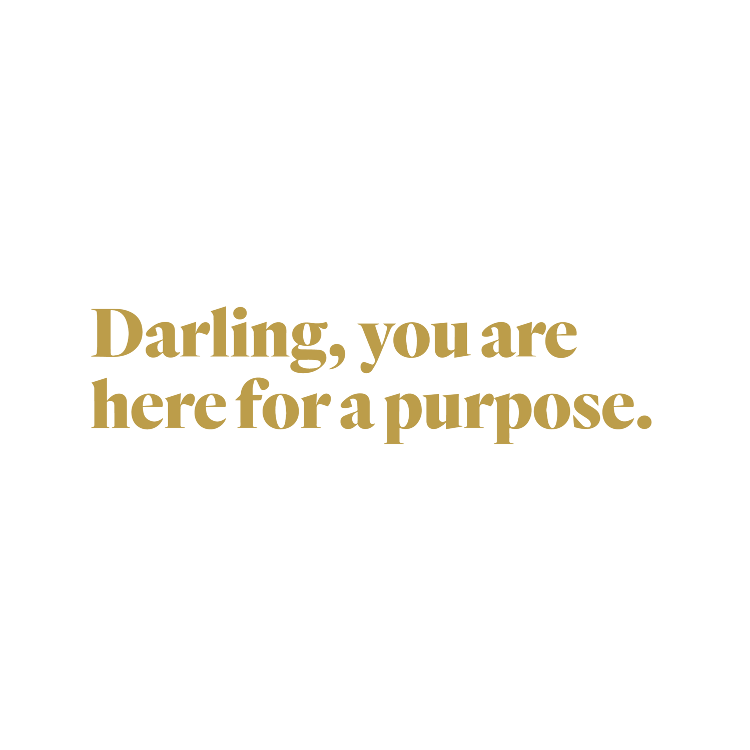 Here For A Purpose Decal-Darling-1000 Palms