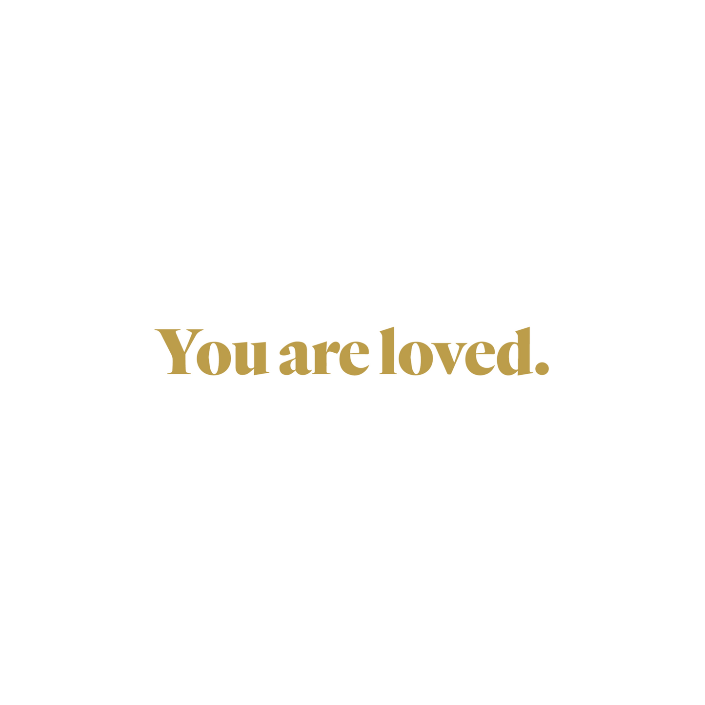 You Are Loved Decal-Darling-1000 Palms