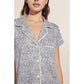 Gisele Printed Short Sleeve Cropped PJ Set-eberjey-1000 Palms