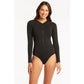 Essential Long Sleeve One Piece-Sealevel-1000 Palms