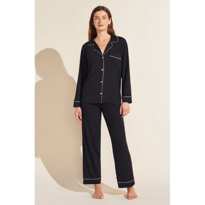 Gisele - The Long PJ Set-eberjey-1000 Palms